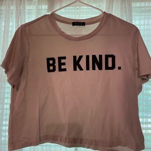BE KIND Crop Top